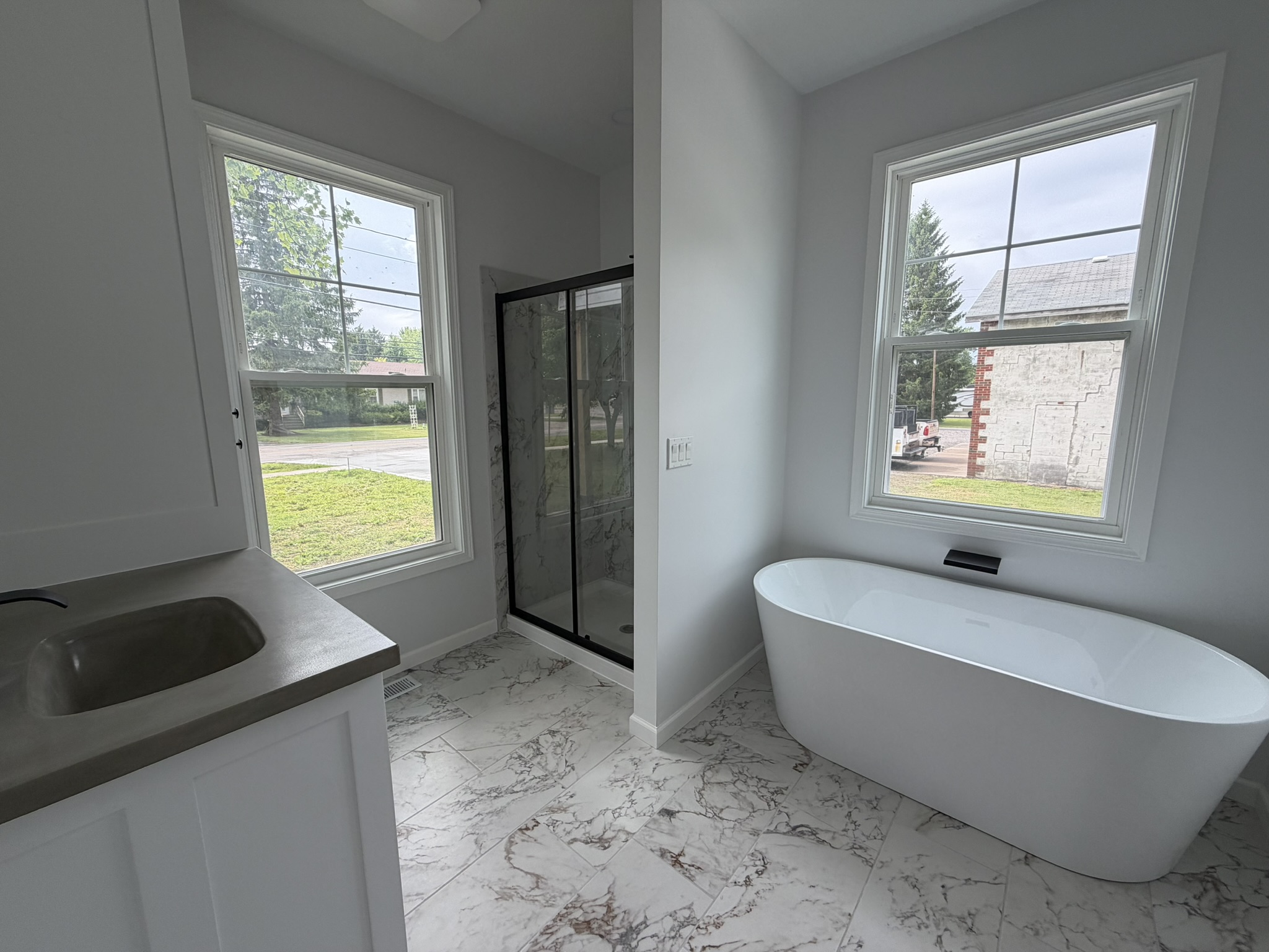 Primary bathroom vanity
